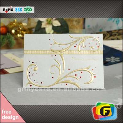 Custom Super Quality Handmade Decoration Greeting Card