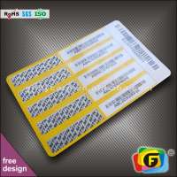 High quality top selling prepaid scratch off phone card