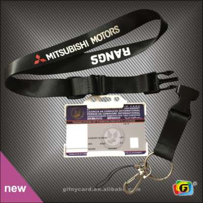 Promotional Cheap Polyester Lanyards with Logo Custom